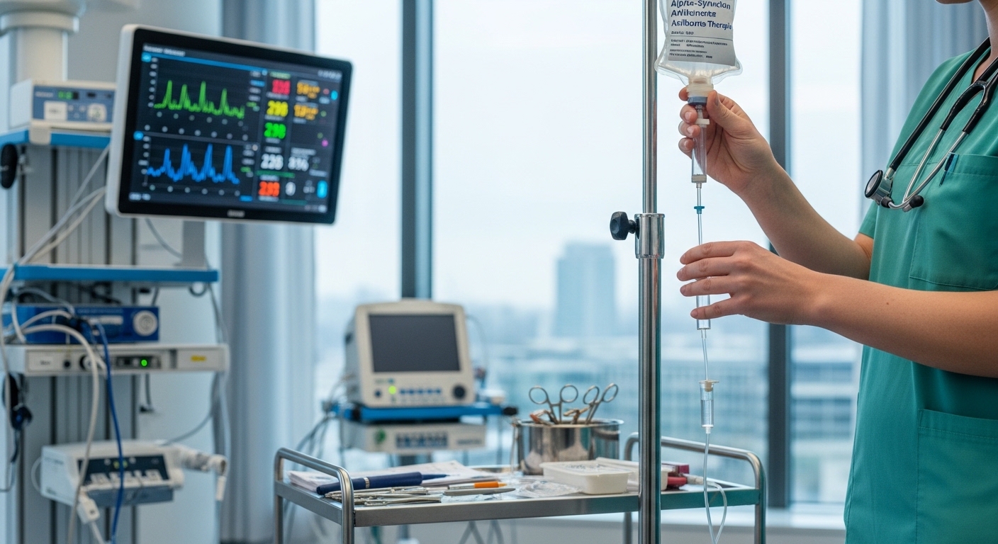 Alpha-Synuclein Antikörper Therapie