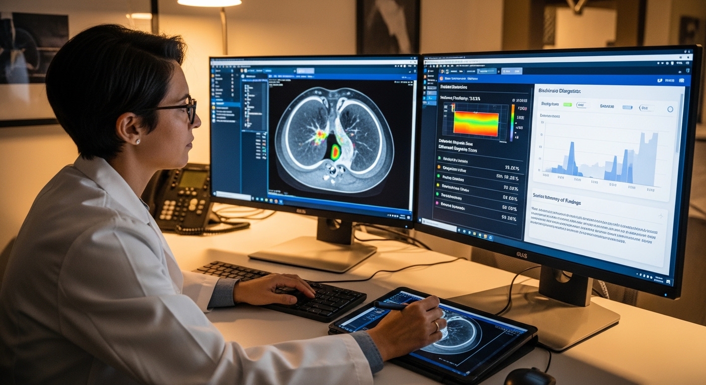 KI Radiologie Befundung - KI in der Radiologie: Automatisierte Befundung & Studien