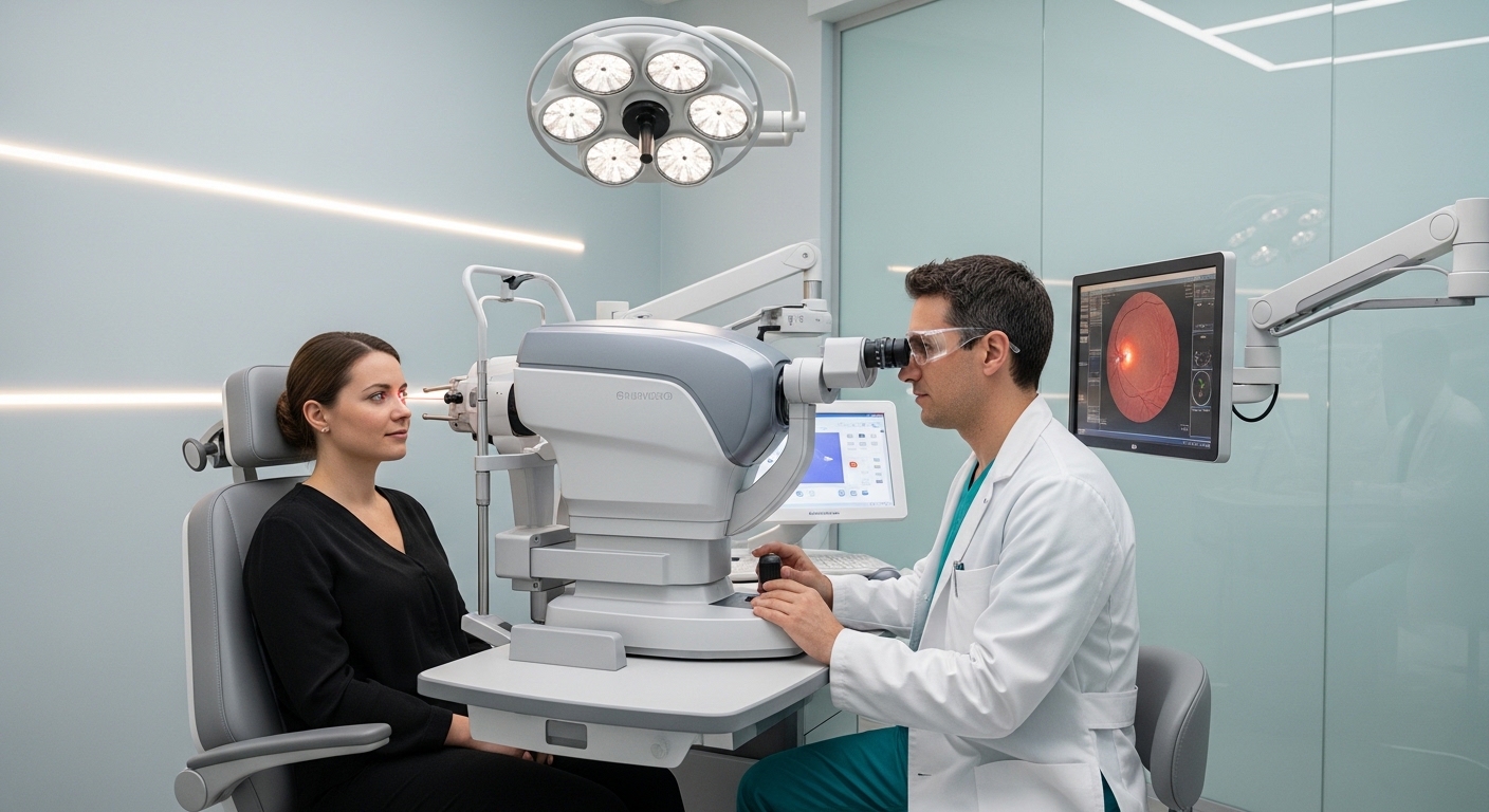Lasertherapie bei Blindheit