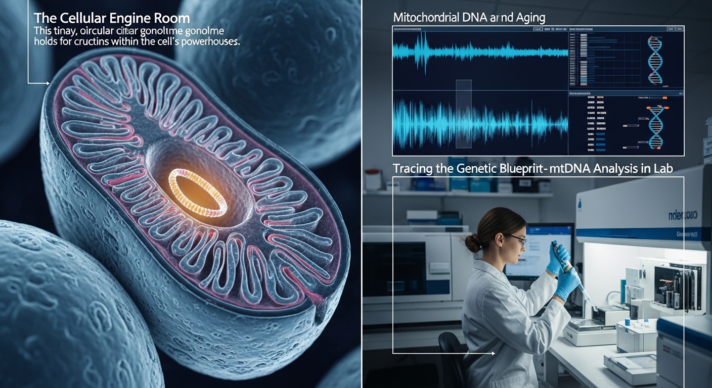 Mitochondriale DNA und Altern - Wie ein DNA-Mismatch das Altern messbar beschleunigt