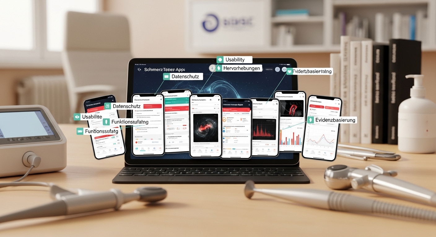 Schmerz-Apps im Vergleich