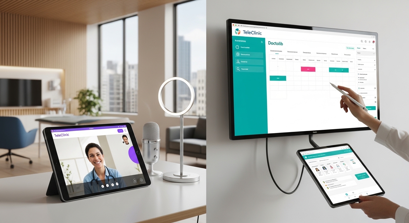 TeleClinic Doctolib Vergleich - 7 Fakten im Test: TeleClinic oder Doctolib?